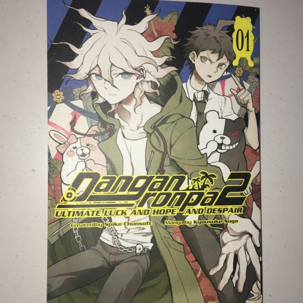 Danganronpa 2 ultimate luck and hope and despair manga volume one